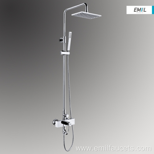 Electric bath and brass shower head